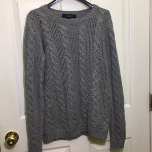 S Forever 21 Gray Knit Sweater